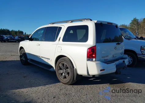 2014 Nissan Armada Platinum from USA, damaged, VIN 5N1AA0NE0EN611626